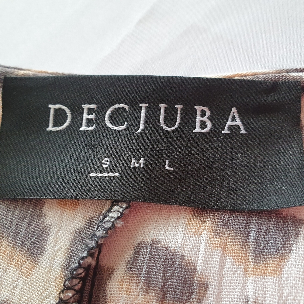 Decjuba Size S Leopard Print Dress - Picture 4 of 8